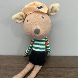 Peanutshell Farallon Knit Deer Plush